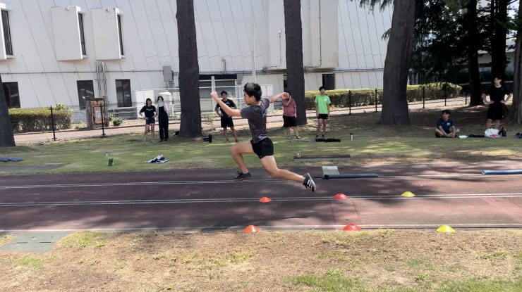 三段跳び合宿を行いました！